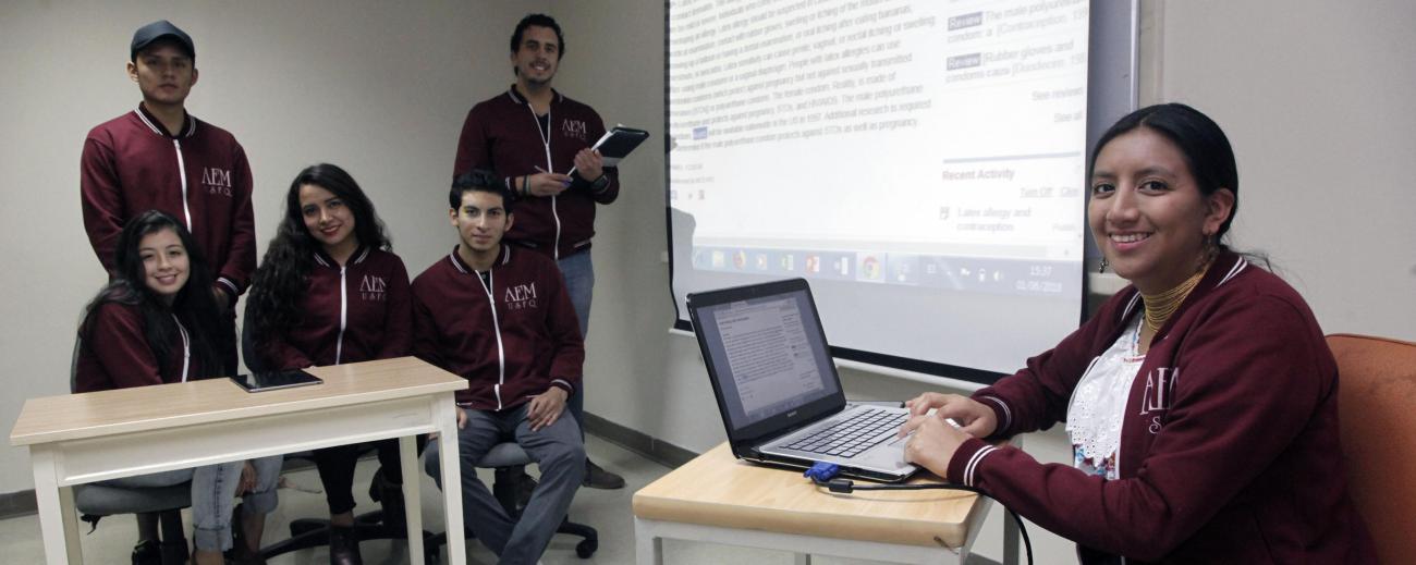 El proyecto Cuidesex fue creado por estudiantes de la Universidad San Francisco.