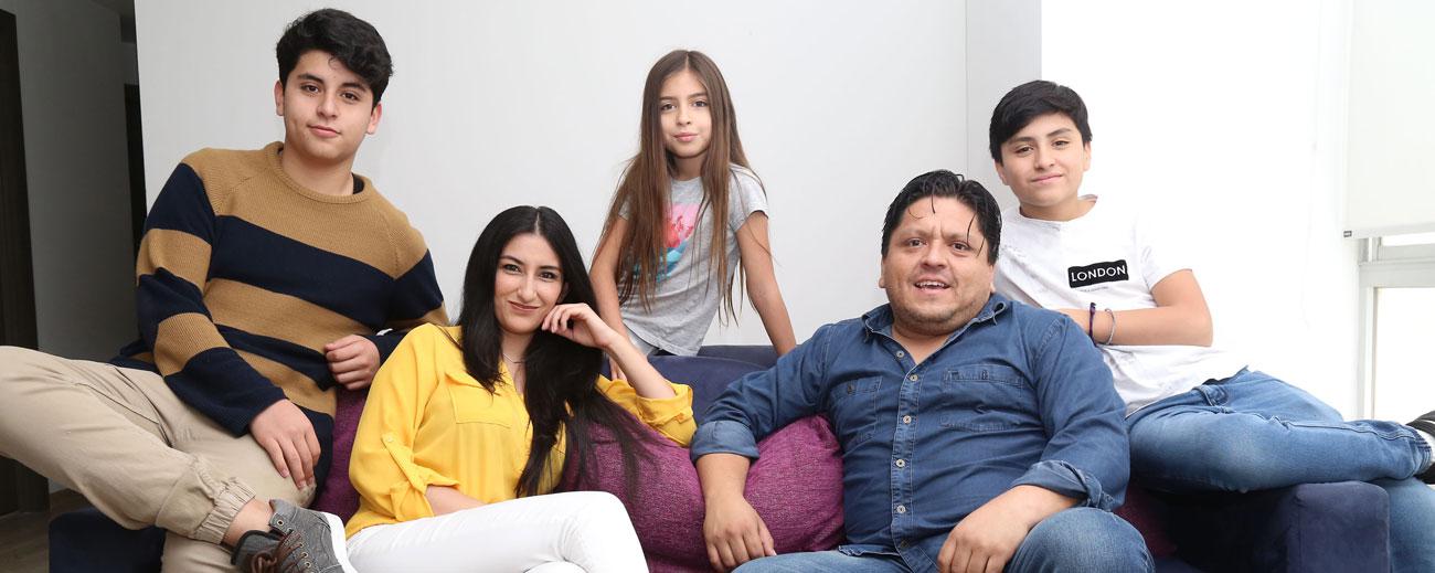 La familia Pacheco Gomezjurado ha trabajado en distintos proyectos artísticos en televisión, cine y teatro. Foto: Diego Pallero / Familia