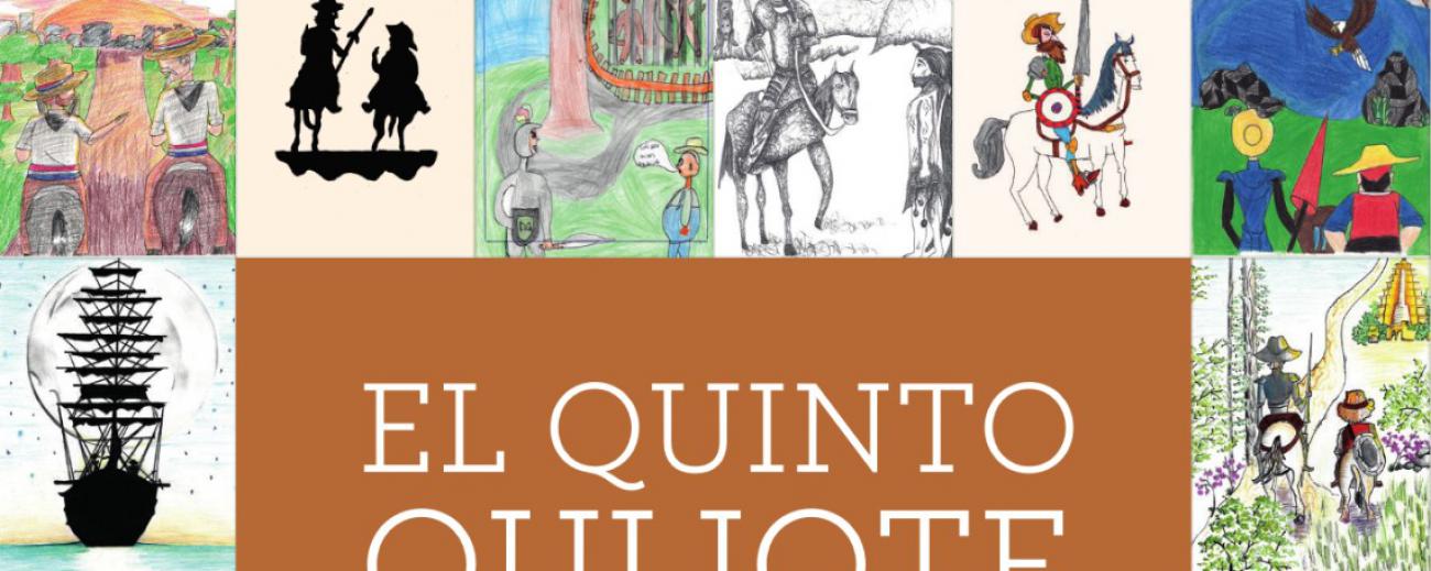 Parte de la portada del libro 'El Quinto Quijote'. Foto: Captura