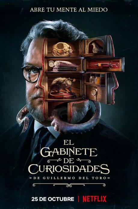 ‘El Gabinete de curiosidades de Guillermo del Toro’ trae a la luz secretos de las producciones del cineasta el 25 de octubre. Foto: Twitter Netflix