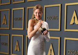 Zellweger ganó el Oscar a mejor actriz principal por su interpretación de Judy en el filme homónimo. Foto: AFP